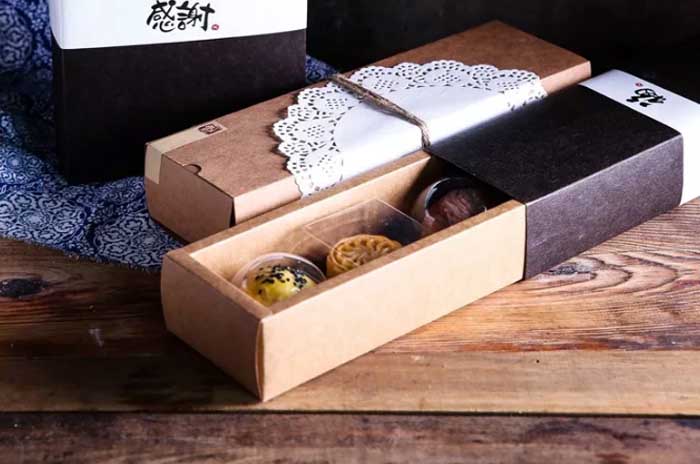 月饼盒包装牛皮纸