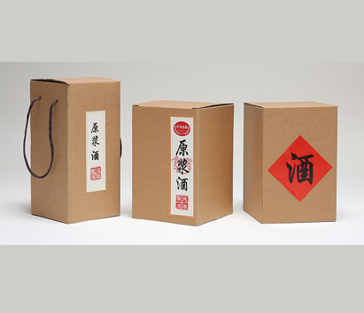 原浆酒包装牛皮纸